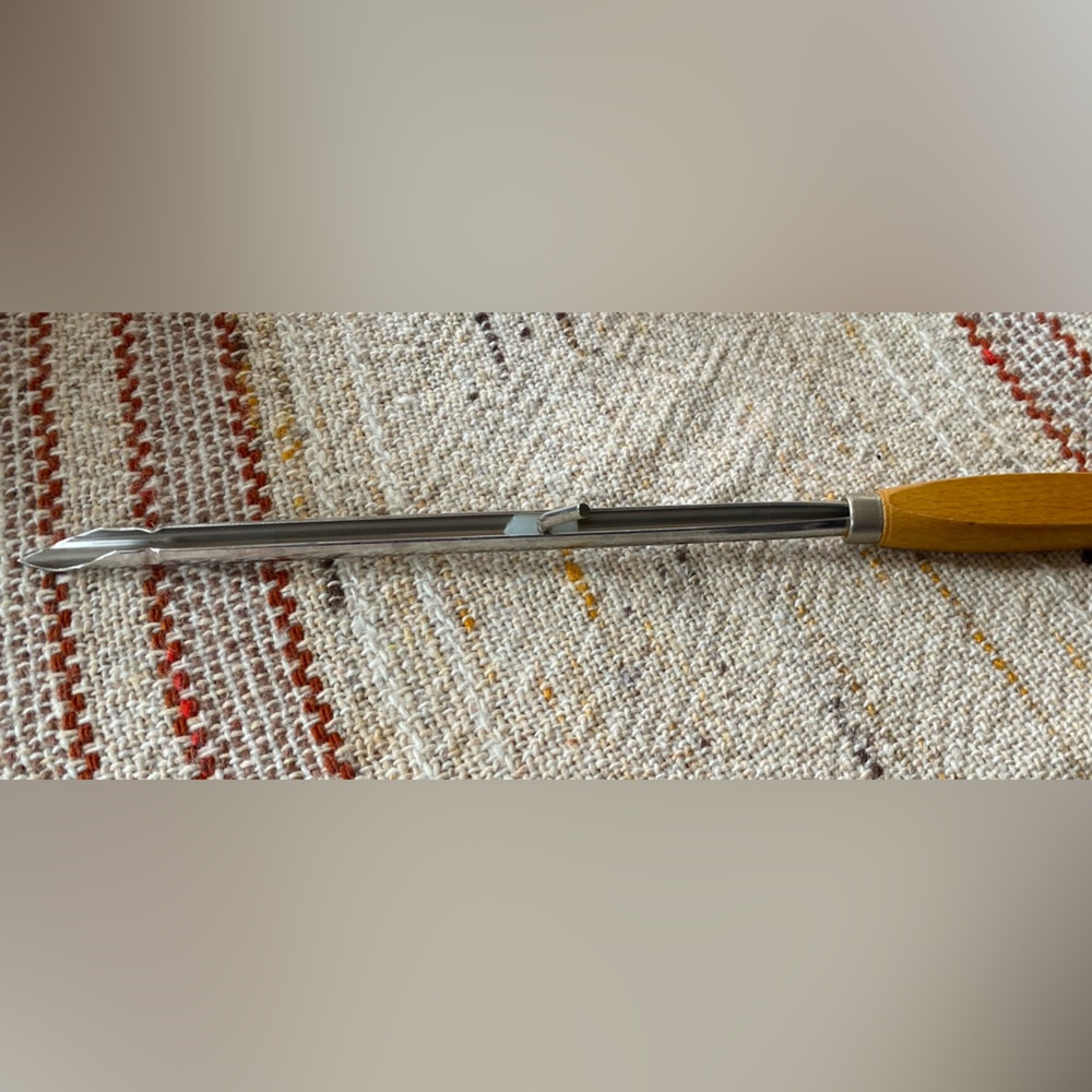 INOX Larding Needle/Meat Stuffing Needle